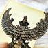 Leklai Krut Garuda Half Bird Fortune Control Mind Yod Be2565 Thai Amulet #17317
