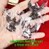 Leklai Krut Garuda Half Bird Fortune Control Mind Yod Be2565 Thai Amulet #17317