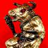 Hunpayon Bison Woatanu Minotaur Guard Protection Ngern Be2565 Thai Amulet #17318