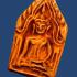 Certificate Khunpaen Enamel Large Wheel Lp Doo Watsakae Be2531 Thai Amulet 17323