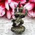 Hanuman Monkey 4hand Winner Wealth Rich Kalong Alpacca Be2549 Thai Amulet #17336