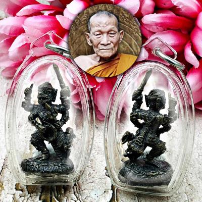 Monkey King Hanuman 4hand Victory Weapon Lp Kalong Be2549 Nawa Thai Amulet 17337