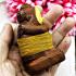 Clay Miniature Guman Boy Gold Face 27Baby Spirit Lp Goy Be2556 Thai Amulet 17338