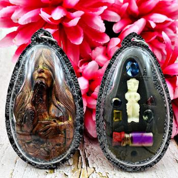 Whisper Lady Suck Windfall Lust Rich Gambling Win Ac Chanasuek Thai Amulet 17343