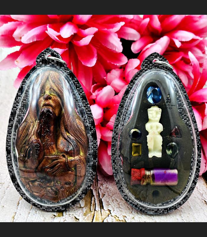Whisper Lady Suck Windfall Lust Rich Gambling Win Ac Chanasuek Thai Amulet 17343