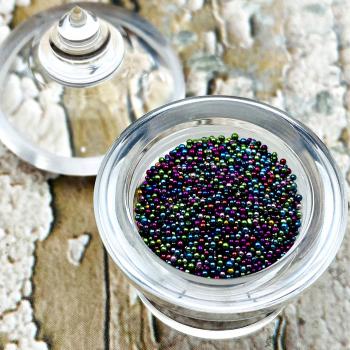 Mix Sarira Relic Holy Sacred Nature Crystal Bead Stupa Rainbow Thai Amulet 17354