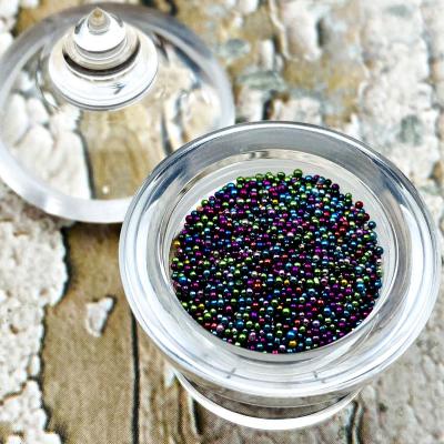 Mix Sarira Relic Holy Sacred Nature Crystal Bead Stupa Rainbow Thai Amulet 17354