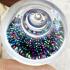 Mix Sarira Relic Holy Sacred Nature Crystal Bead Stupa Rainbow Thai Amulet 17354