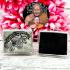 Pendant Leather Mighty Tiger Magic Protection Pern Watbangpha Thai Amulet #17359