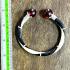 Bracelet Naga Eye Leklai Healing Stone Elephant Tail Silver Thai Amulet #17360