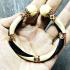Sacred Bracelet Bangle Hand Carved Elephant Tail Mass Chant Thai Amulet #17361