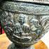 Large Green Bronze Water Bowl BathNammon Somdej Toh Watrakang Thai Amulet 17364