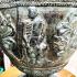 Large Green Bronze Water Bowl Bathnammon Lp Tuad Watchanghai Thai Amulet #17365
