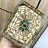 Ancient Nangkwag Beckon Gems Wealth Jade Leklai Bronze Statue Thai Amulet #17371