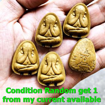 Close Eye Pidta Plodni Remove Debt 2takud Lp Toh Be2522 Yellow Thai Amulet 17373