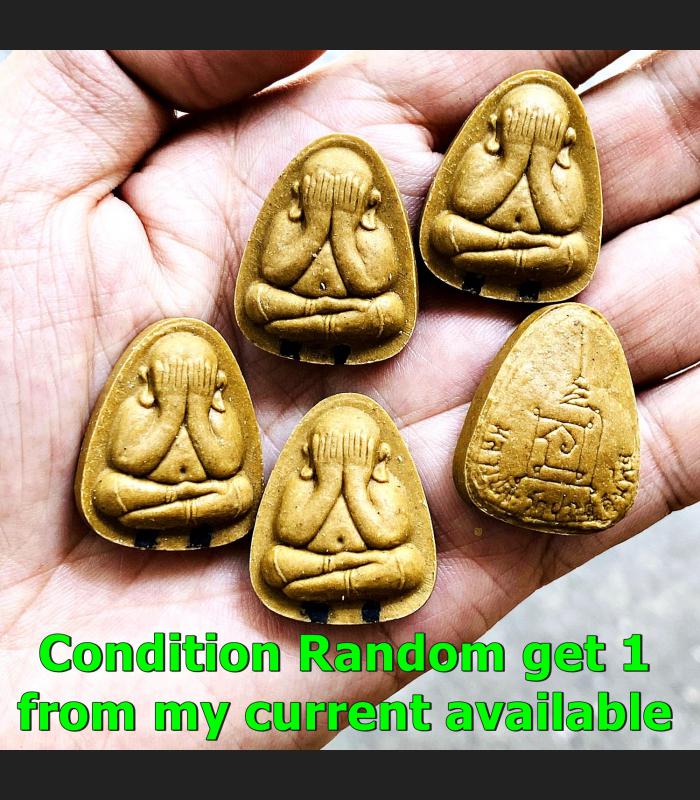 Close Eye Pidta Plodni Remove Debt 2takud Lp Toh Be2522 Yellow Thai Amulet 17373