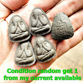 Close Eye Pidta Plodni Remove Debt 2takud Lp Toh Be2522 Black Thai Amulet #17374