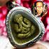 Attraction Love Close Eye Pidta Mahasaney Lp Toh Be2518 Yellow Thai Amulet 17379