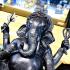 Statue Pikanet Ganesha Elephant 4hand Money Rich Lp Key Be2549 Thai Amulet 17385