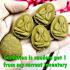 Lucky Rich Close Eye Takrut Pidta Jumbo 1st Toh Be2520 Yellow Thai Amulet #17389