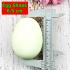 Leklai Healing Egg Shape Protection Life Glow In Dark Somporn Thai Amulet #17392
