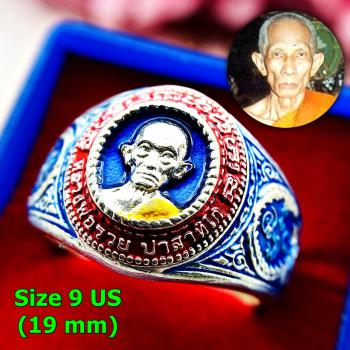 Ring Change Fortune Become Millionaire Rich Lp Ruay Alloy Us#9 Thai Amulet 17396