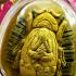 Jumbo Wasp Pidta Close Eye Windfall Lp Jeed 28t Kamakan Yellow Thai Amulet 17414