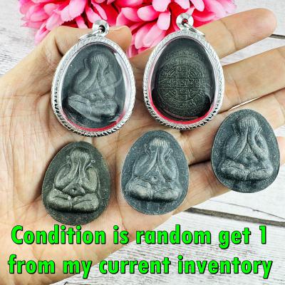 Windfall Money Rich Close Eye Pidta Jumbo2 Lp Toh Be2522 Black Thai Amulet 17415