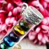 Naga Eye Wealth Protect Magic lucky Stone Leklai Takrut 9Color Thai Amulet 17425