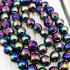 Necklace 12mm Leklai Mala 108 Beads Immortal Rainbow Somporn Thai Amulet #17428