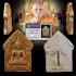 Certificate Khunpaen Ashes Be2530 Lucky Love Wealth Lp Sakorn Thai Amulet #17432 +TPC CARD OF AUTHENTIC