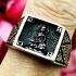 Vintage Ring Pure925 Silver Catch Money Rich Lp Doo Be2531 Sz9 Thai Amulet 17438