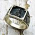 Vintage Ring Pure925 Silver Catch Money Rich Lp Doo Be2531 Sz9 Thai Amulet 17438