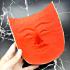 Khon Mask Palak Magic God Mercy Charming Gold Face Lp Udomsap Thai Amulet #17443