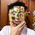 Khon Mask Palak Magic God Mercy Charming Gold Face Lp Udomsap Thai Amulet #17443