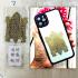 Yantra Plates Mobile Pocket Wallet Fortune Turtle WatBangpha Thai Amulet #17444