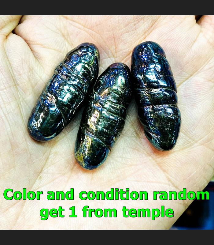 Leklai Kotipe Black Shine Mekaphat Capsule Umklum Invincible Thai Amulet #17447