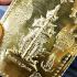 Yantra Sheet Mobile Pocket Wallet Protect Wessuwan Watjulamani Thai Amulet 17454
