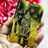 Yantra x5pcs Plates Pocket Wallet Fortune Wessuwan Watbangpha Thai Amulet #17455