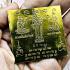 Yantra 5pcs Plates Wallet Sivali Nangkwag Wealth Watbangpha Thai Amulet #17456
