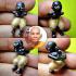 Bronze Hunpayon Lp Kloy Guardian Spirit Be2556 Survival White Thai Amulet #17457