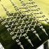 yantra x5Pcs plates mobile 5row protection chatphet lingdum thai amulet #17463