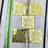 Yantra 5pcs Plates Wallet Great Protection Mahautt Watbangpha Thai Amulet #17464