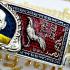 Silver Bracelet Double Chicken Lp Phat Be2565 Wealth Money Red Thai Amulet 17482