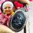Black Medal Change To Millionaire Rich Fortune Lp Hong Be2546 Thai Amulet #17511