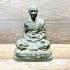 Vintage Bronze Statue Monk Meditation Lp Sod WatPakNam Be2509 Thai Amulet #17515
