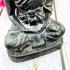 Vintage Bronze Statue Monk Meditation Lp Sod WatPakNam Be2509 Thai Amulet #17515