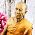Vintage Resin Statue Monk Meditation Lp Sod WatPakNam Be2527 Thai Amulet #17516