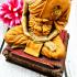 Vintage Resin Statue Monk Meditation Lp Sod WatPakNam Be2527 Thai Amulet #17516