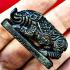 Payamoo Metal Boar Pig 3takud Change Fortune Wealth Pad Be2551 Thai Amulet 17522